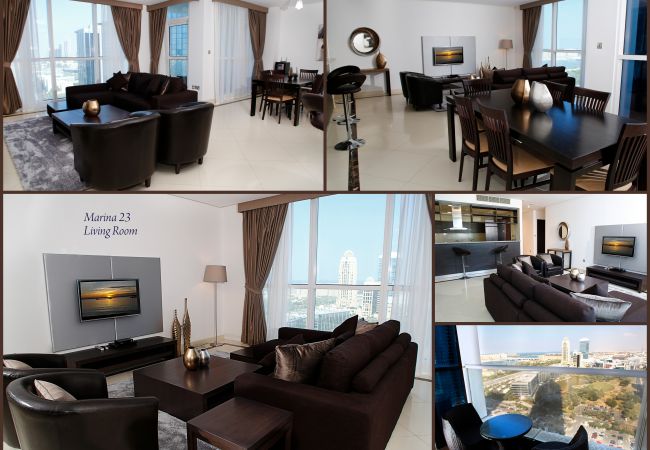 Apartment in Dubai - Amazing view from luxury Marina apt