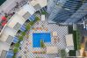 Apartment in Dubai - Bird`s-eye view over Marina, 2BR