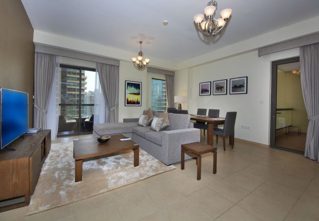 Apartment in Dubai - Full Marina view and right on white sandy beach