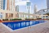 Studio in Dubai - Modern Studio Holiday Apartment with Dubai Eye and sea views