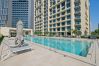 Apartment in Dubai - Immaculate 2BR w/ Burj Khalifa & Fountain Views 