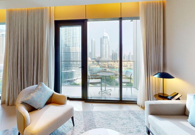 Apartment in Dubai - Experience Luxury: 2-Bedroom Address Opera Apartment with Spectacular Burj Khalifa View