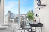 Apartment in Dubai - A Slice of Luxury: 3-Bedroom Bliss in Downtown, Burj Khalifa in Sight