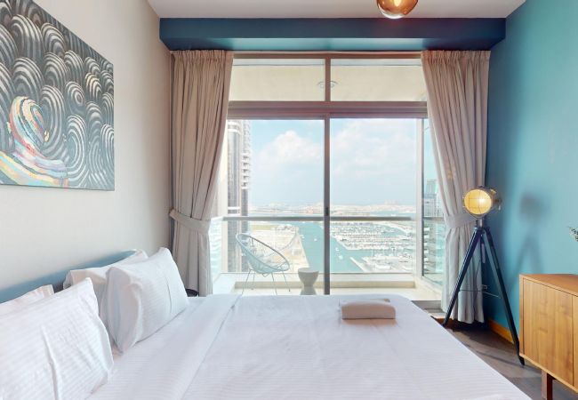 Apartment in Dubai - Embrace Luxury Living in Iris Blue Tower's 1-Bedroom Retreat